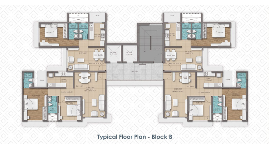 Sai-Radha-Typical-Floor-Plan